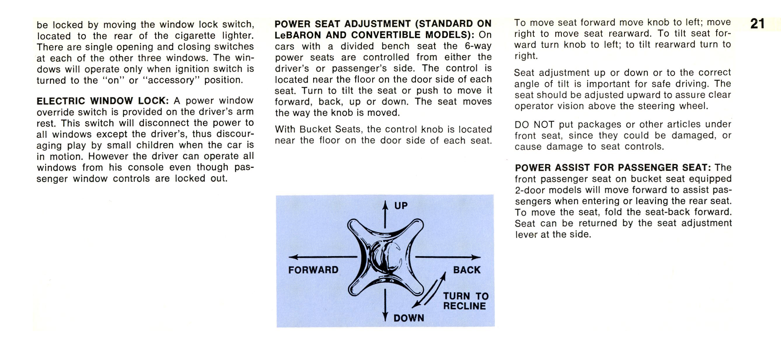 1968 Chrysler Imperial Owners Manual Page 18